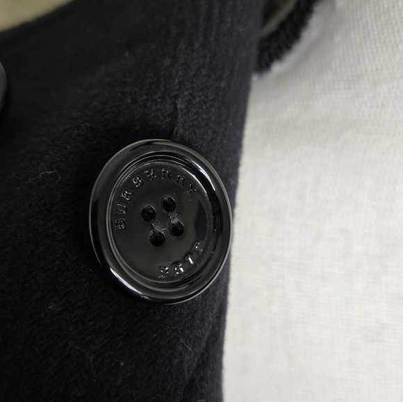Burberry Brit black wool & cashmere coat size US 2 EXCELLENT condition! - Picture 12 of 12